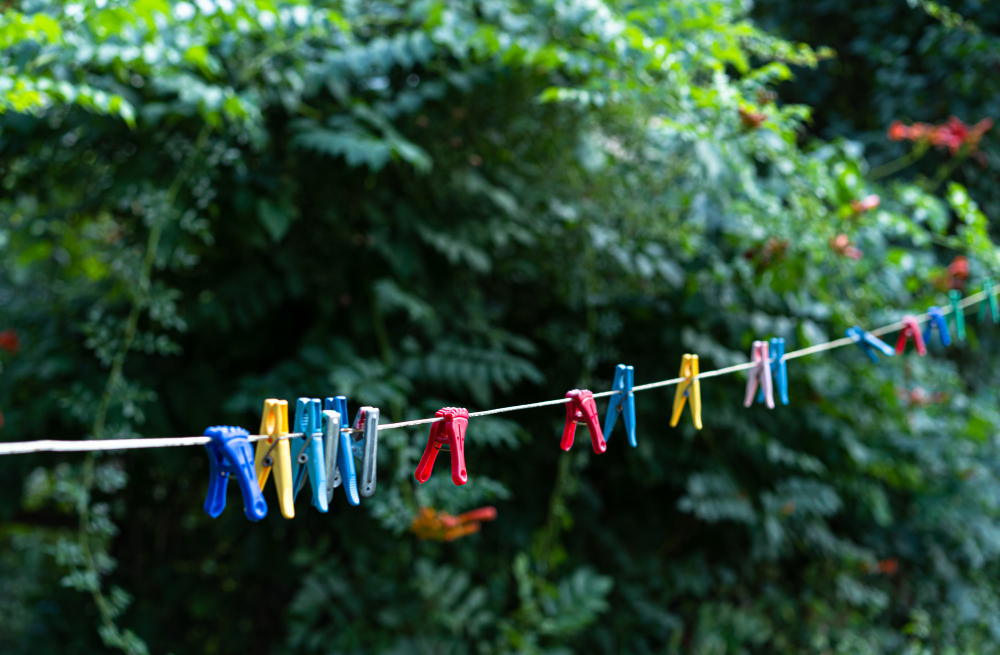 Clothesline with Clips